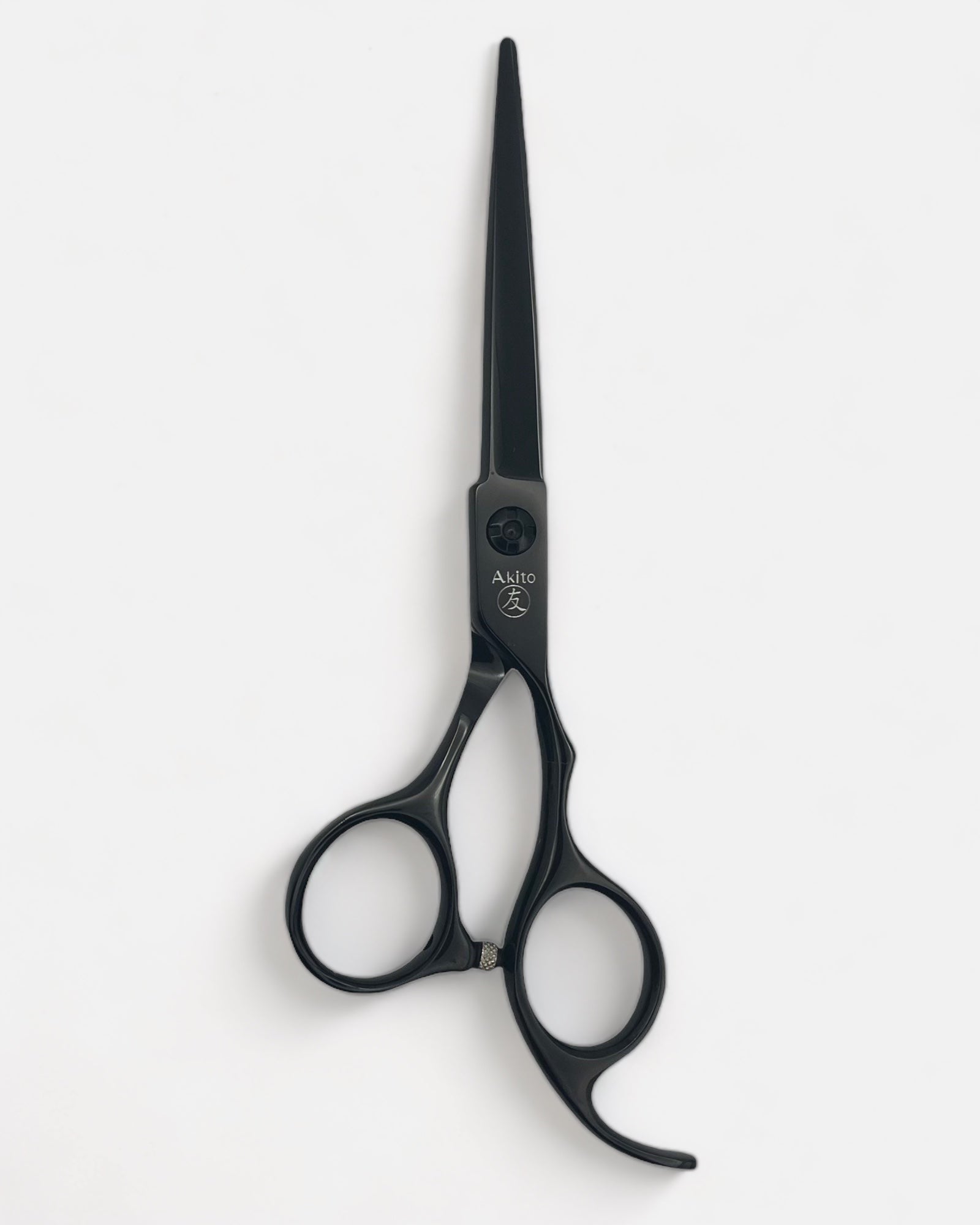 F-2 Hairdressing Scissors in black in 6.0"