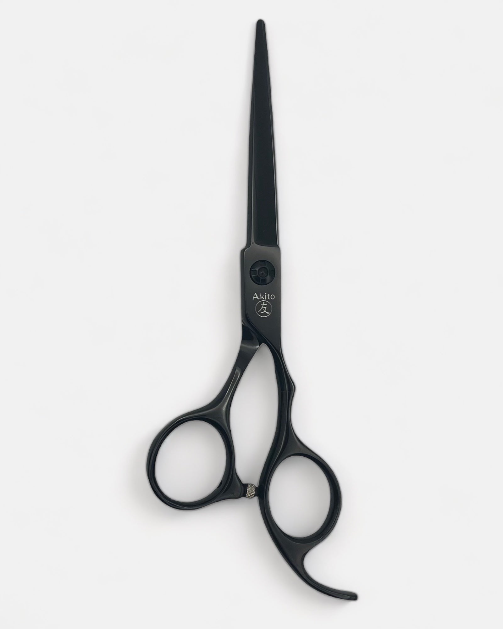 F-2 Hairdressing Scissors in black in 6.5"